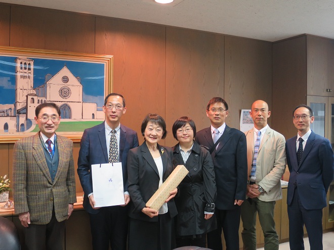 云顶国际官方网站代表团赴日本高校交流访问