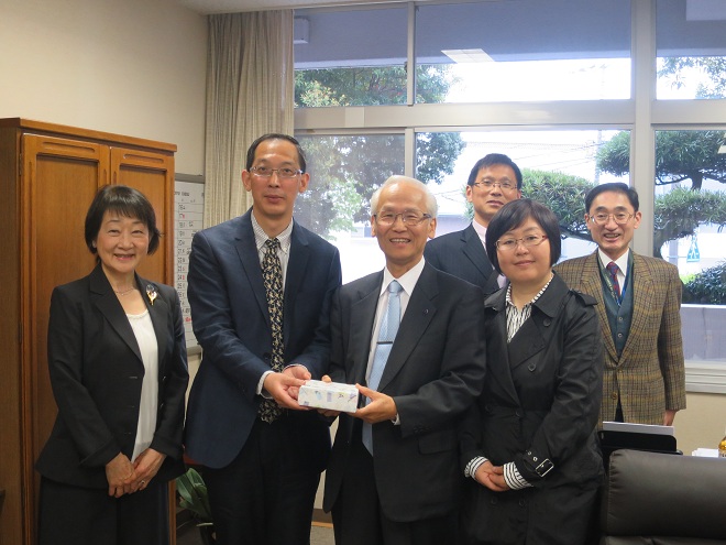 云顶国际官方网站代表团赴日本高校交流访问